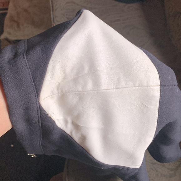 Twee Club Monaco Women’s Size 4 Black Cream Coastal Skirt Preppy Y2K Coquette - Picture 6 of 7